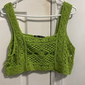 ZARA Women’s Crochet Top